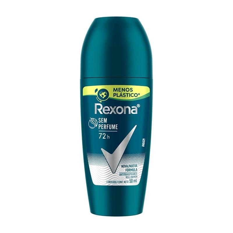 Rexona Men Sem Perfume Roll On - 48h Prote??o 1 Desodorante Antitranspirante Roll On Rexona Men Sem Perfume 50ml