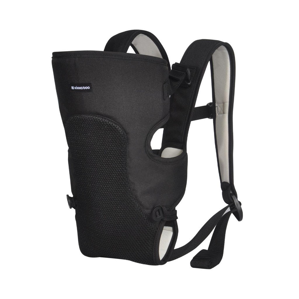 Canguru Ergon?mico KikkaBoo Myra Mesh Black - Conforto e Seguran?a 1 Canguru Ergonômico KikkaBoo Myra Mesh Black - Conforto e Segurança