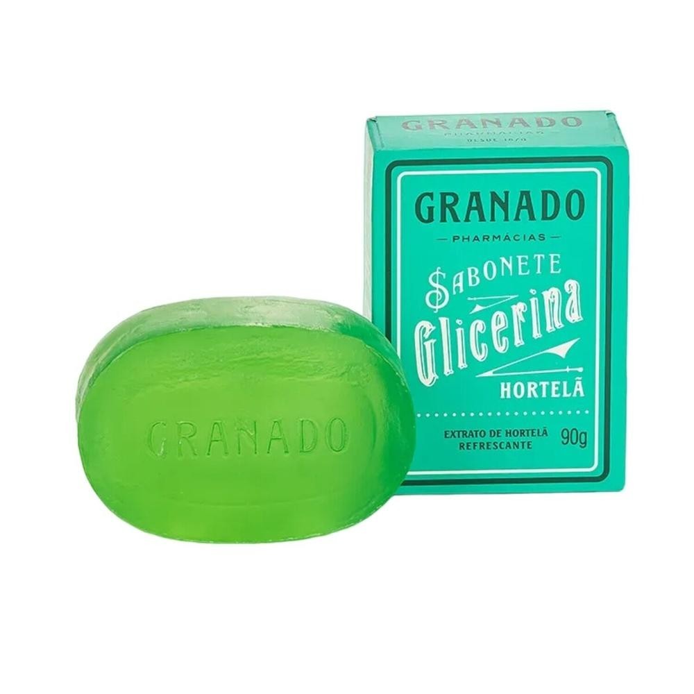 Sabonete Granado Hortel? 90g - Frescor e Hidrata??o 1 Sabonete em Barra Granado Hortela 90g
