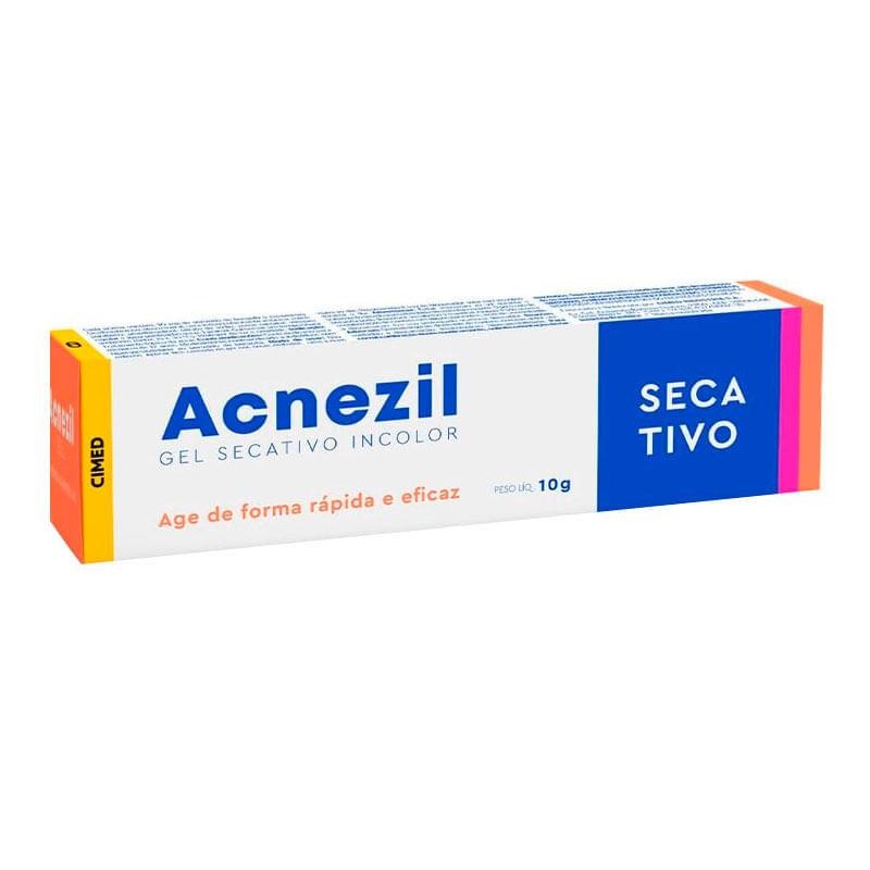 Gel Secativo Acnezil Incolor 10g 1 Gel Secativo Acnezil Incolor 10g