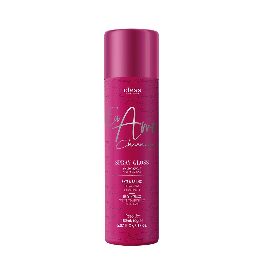 Eu Amo Charming Spray de Brilho Gloss 150ml 1 Eu Amo Charming Spray de Brilho Gloss 150ml