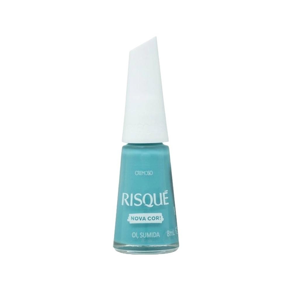 Esmalte Risqu? Sumida Verde 8ml - Cremoso 1 Esmalte Risqué Cremoso Oi, Sumida Verde 8ml