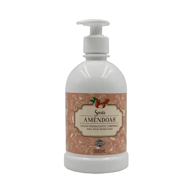 Lo??o Hidratante Corporal Sveda Am?ndoas - 500ml 1 Loção Hidratante Corporal Sveda Amêndoas 500ml