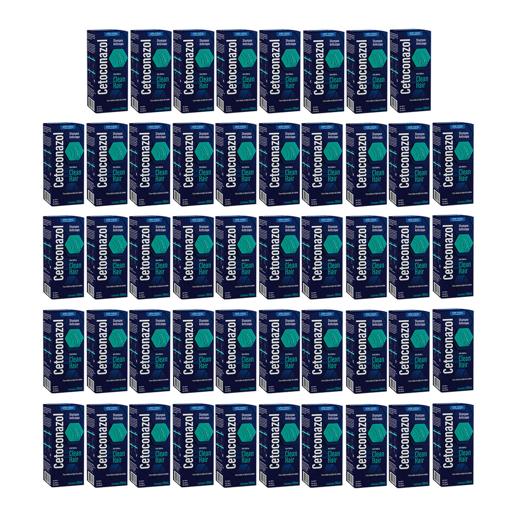 Kit 48 Shampoo Anticaspa Clean Hair 100ml 1 Kit 48 Shampoo Anticaspa Clean Hair 100ml