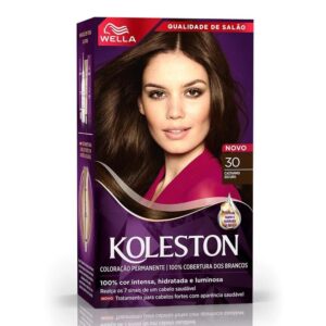 KOLESTON WELLA TINTURA CASTANHO ESCURO 30
