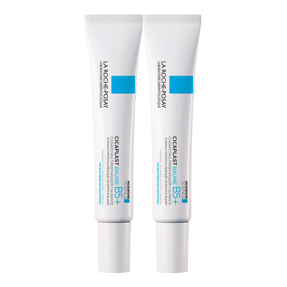 Cicaplast Baume B5 La Roche Posay 20ml 1 Kit 2 Cicaplast Baume B5+ La Roche Posay Cuidado Multirreparador Calmante 20ml