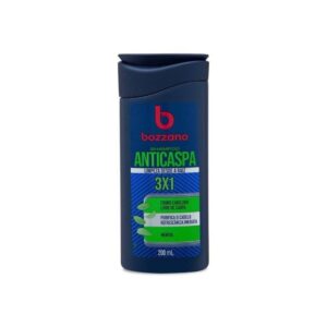 Shampoo Anticaspa 3x1 Bozzano Mentol 200ml