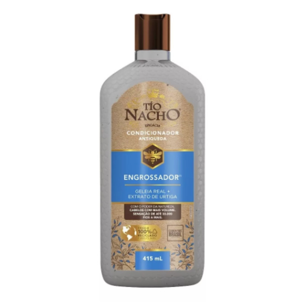 Condicionador Engrossador Tio Nacho - 415ml | Antiqueda e Volume 1 Condicionador Tio Nacho Engrossador 415ml