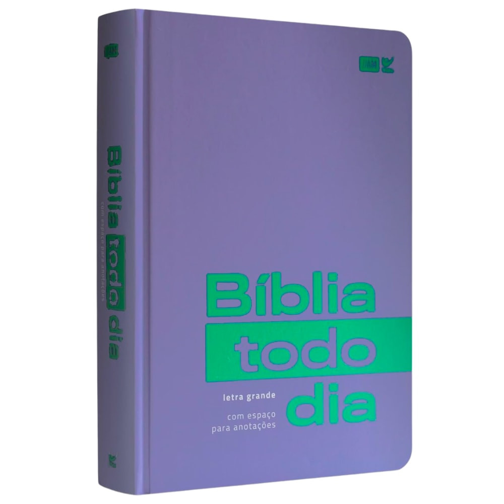 B?blia Todo Dia Roxa - Letra Grande para Estudo Di?rio 1 Bíblia Todo Dia Roxa | AM | Letra Grande