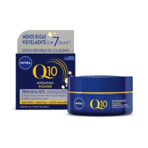 Creme Facial Nivea Q10 Power Noite | Antissinais e Hidratação