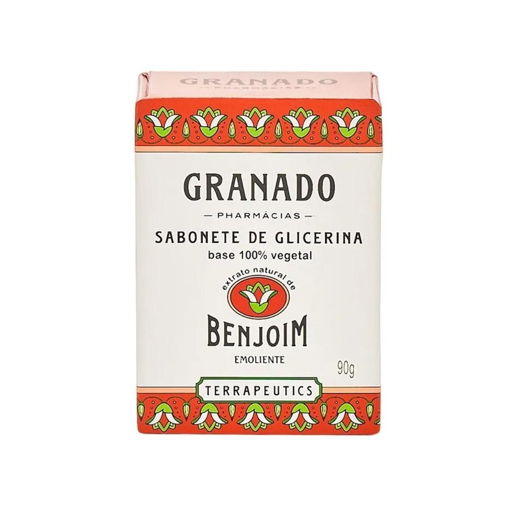 Sabonete Granado Terrapeutics Benjoim 90g - Hidrata??o e Aroma 1 Sabonete em Barra Granado Terrapeutics Benjoim 90g