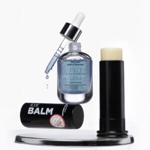 Kit Sérum Solução Niacinamida + Balm De Olhos Simple Organic