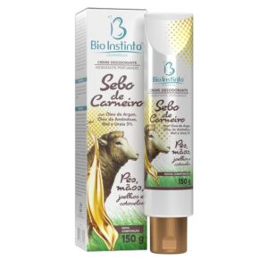 Sebo De Carneiro Com Oleo De Argan Com 150G