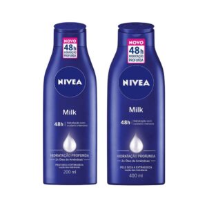 Kit Loção Nivea Milk
