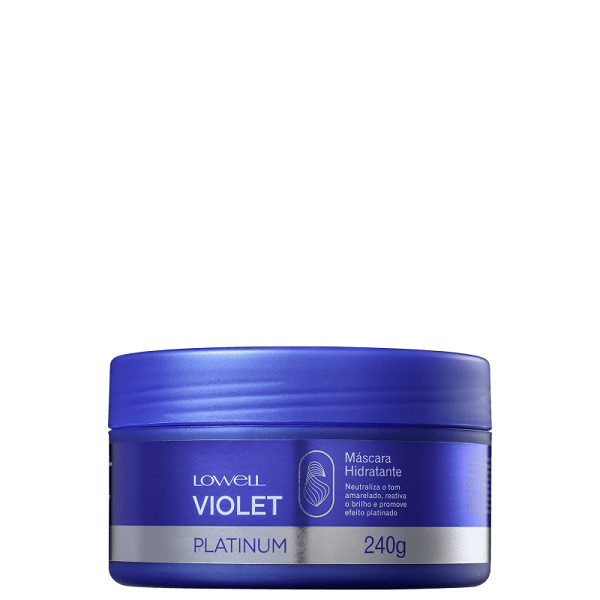 Mascara Lowell Violet Platinum Matizadora 1 Lowell Violet Platinum Mascara Matizadora 240g