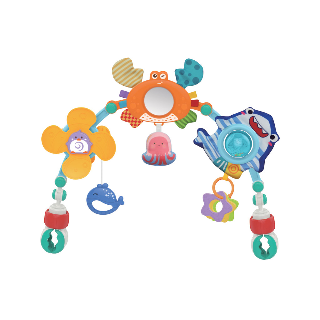 M?bile Beb? Ocean Maxi Baby - Chocalho 1 Móbile Para Carrinho e Berço com Chocalho Ocean - Maxi Baby