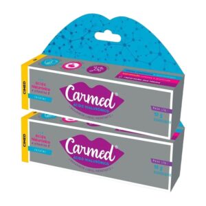 Kit 2 und Carmed Hidratante Labial Ácido Hialurônico 10g