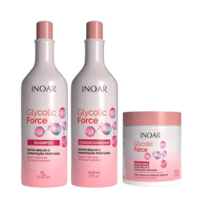 Inoar Glycolic Force Kit 3 Produtos