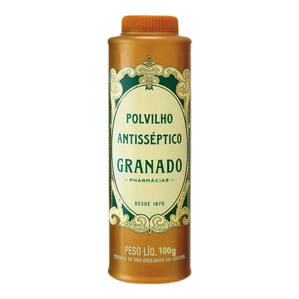 Polvilho Antiss?ptico Granado 100g - Tradicional 1 POLVILHO ANTISSÉPTICO GRANADO TRADICIONAL 100G