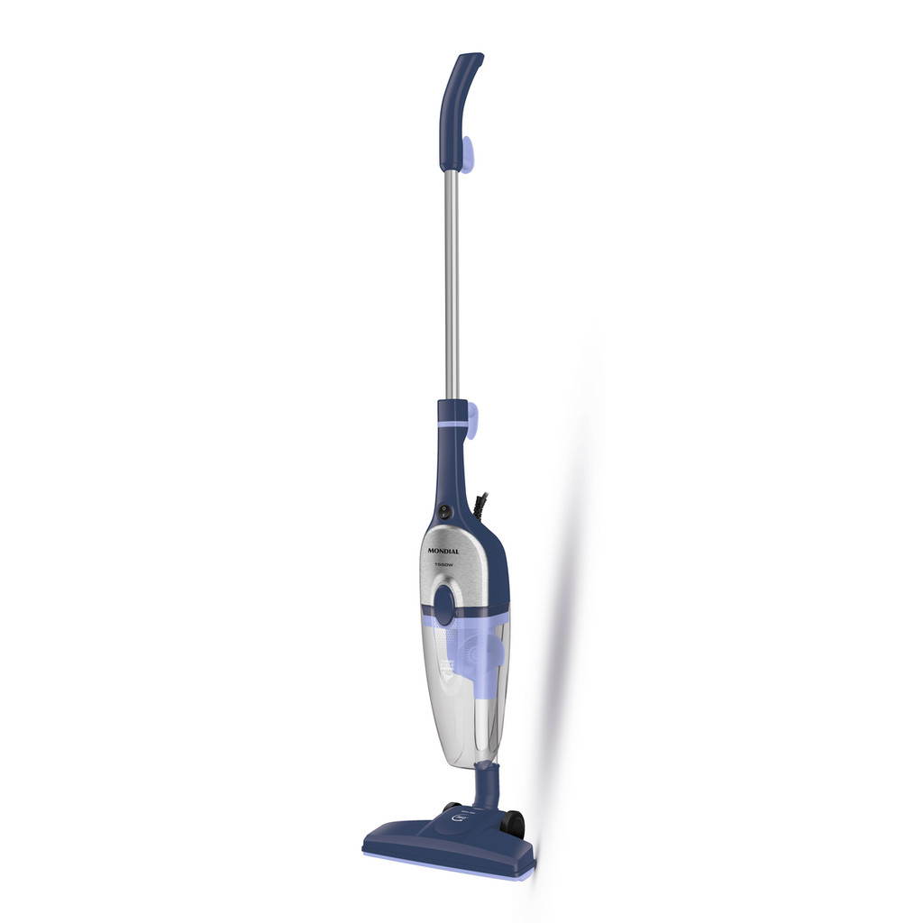 Aspirador de P? Vertical Mondial Turbo Cycle HEPA 1550W 1 Aspirador de Pó Vertical Mondial Turbo Cycle Hepa Ap-41-bli 1550w Azul Escuro com Inox