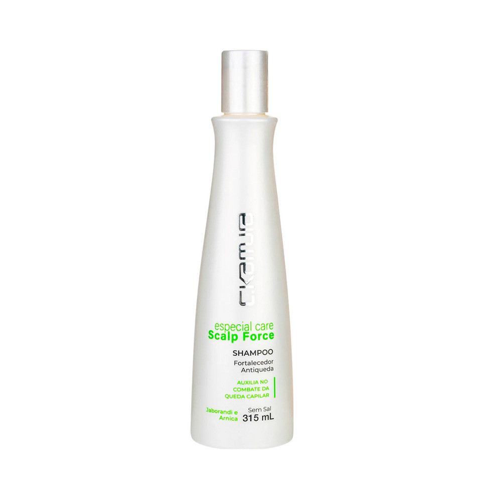 Shampoo Antiqueda C.Kamura Scalp Force 315ml - Fortalecedor 1 Shampoo Antiqueda Scalp Force C.Kamura Fortalecedor 315ml