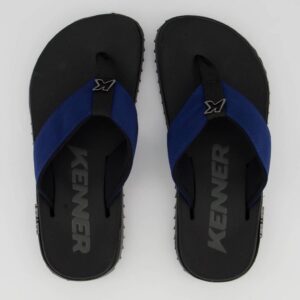 Chinelo Kenner Kivah Preto e Marinho