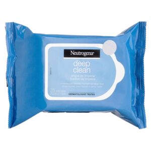 Lenço Demaquilante Neutrogena Deep Clean - Maquiagem Instantânea e Hidratação 24h