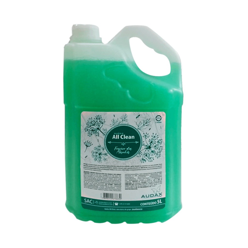 Sabonete L?quido All Clean 5L Frescor da Manh? 1 Sabonete Líquido Frescor da Manhã 5L All Clean