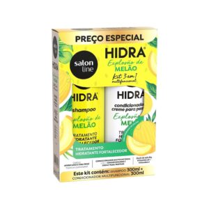 Kit Shampoo e Condicionador Hidra Explosão de Melão 300ml