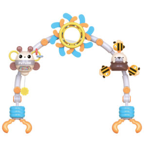 Móbile Chocalho Bee Maxi Baby para Carrinho e Berço