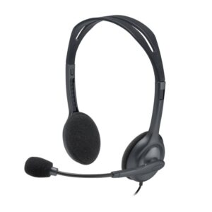 Headset Logitech H111 Stereo P3 Cinza 981-000612.