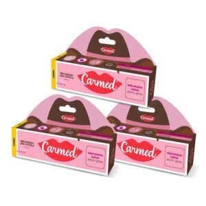 Kit 3 und Carmed Brigadeiro Boiadeira Hidratante Labial 10gr