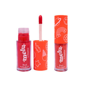 Blush Batom Sombra 3X1 Melu Ruby Rose Rr1100