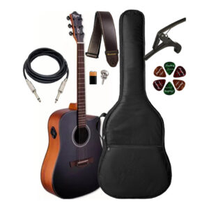 Violão Tg Metropolis Folk C/ Efeitos Bluetooth Cp Luxo E Kit