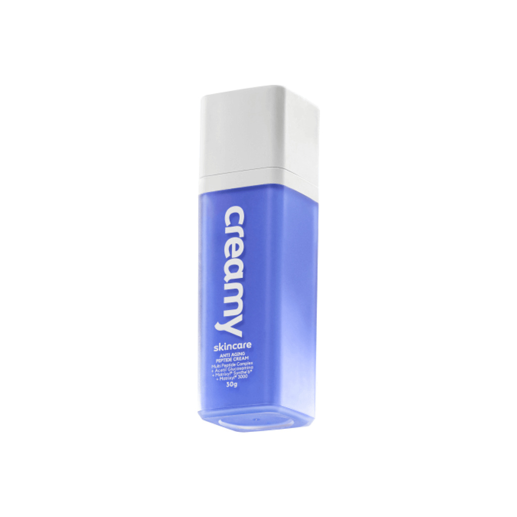 Creme Antissinais Pept?deos Creamy - Hidrata??o e Firmeza 1 Creamy Skincare Anti-Aging Peptide Cream - Hidratante Antissinais 30g