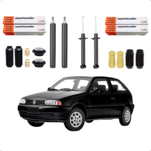 Kit Completo 4 Amortecedor Gol Parati G2 G3 G4 Cofap + Kits