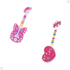 Guitarra Musical Infantil Luzes e Som - Dm Toys