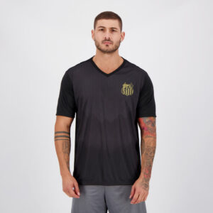 Camisa Santos Parrot Preta
