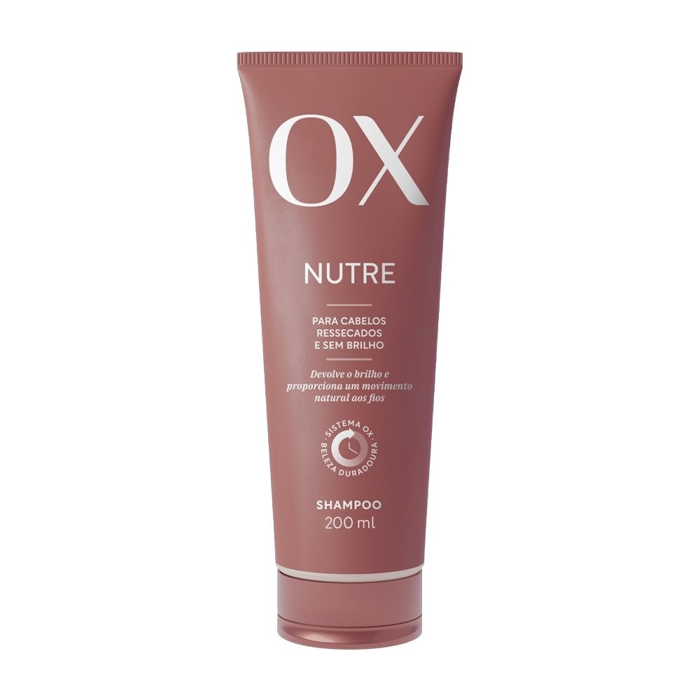 Shampoo OX Nutri??o Intensa 240ml - Nutri??o Profunda 1 Shampoo OX Nutrição Intensa 240ml