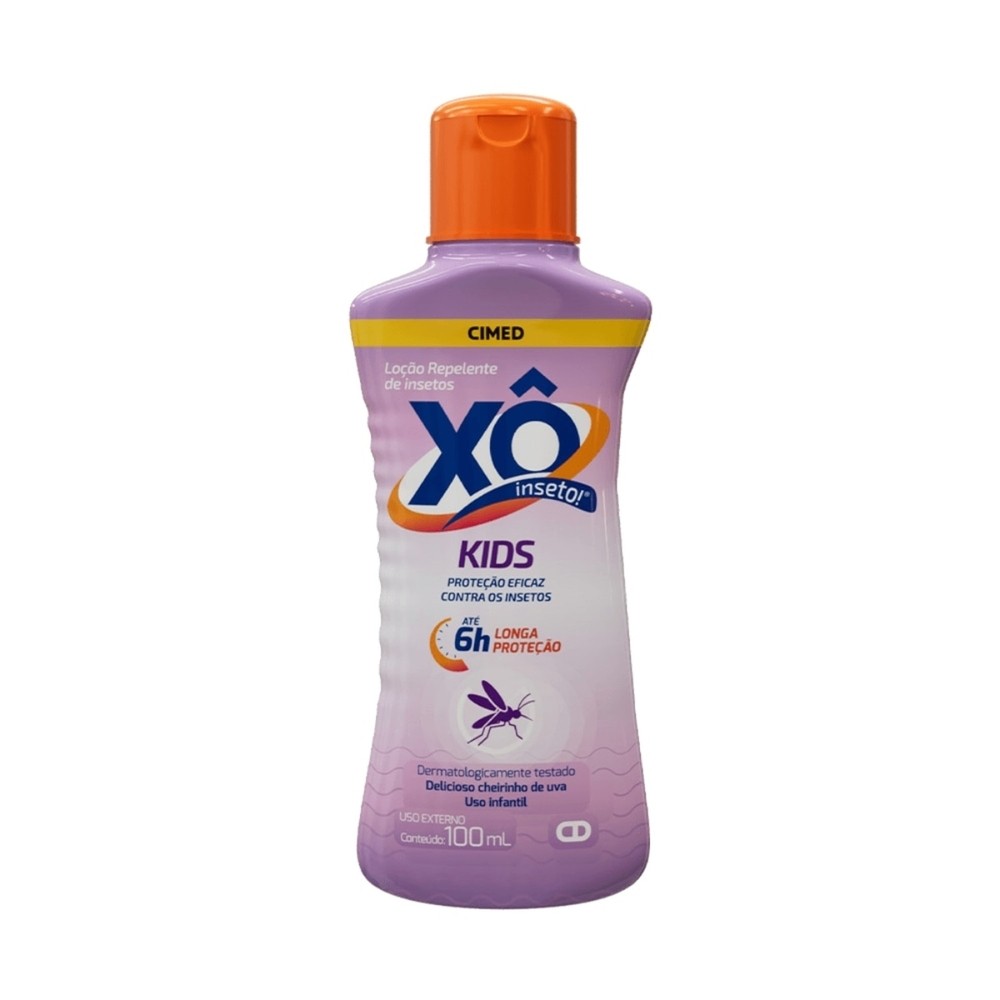Repelente X? Inseto Kids - Prote??o Infantil 100ml 1 Repelente Xo Inseto Locao Kids 100ml