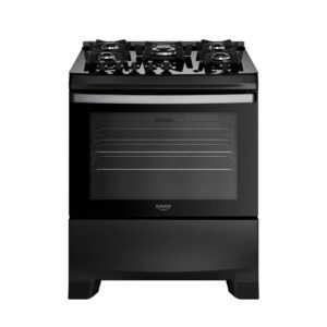 Fogão 5 Bocas Dako Supreme Mesa de Vidro Tripla Chama Bivolt