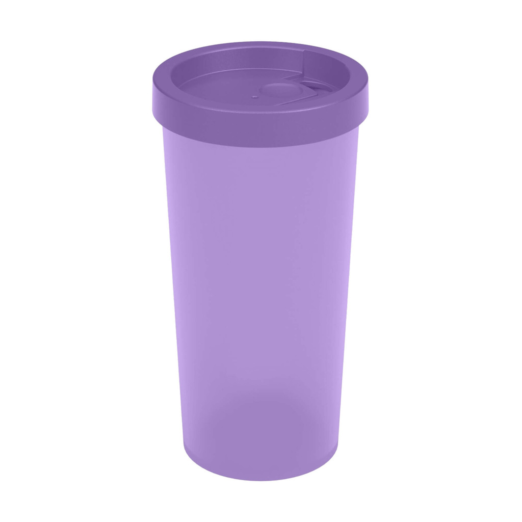 Copo Coza Nutri com Tampa 500ml Lil?s Brinox BPA Free 1 Copo Coza Com Tampa Nutri BPA Free 500ml Lilás Brinox - 13152/4830