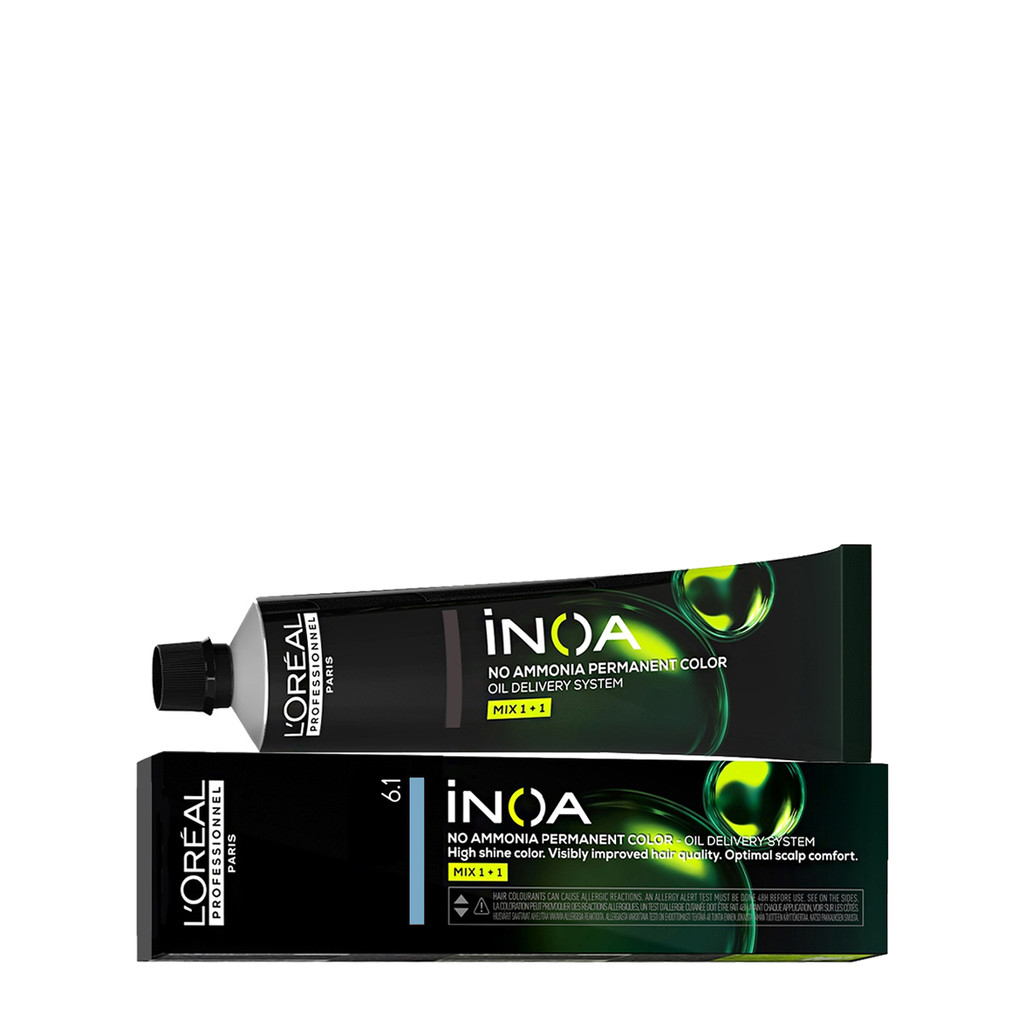L'Or?al Inoa 6.1 Louro Escuro - Colora??o Permanente 1 L'Oréal Professionnel Inoa 6.1 Louro Escuro Acinzentado - Coloração Permanente 60g