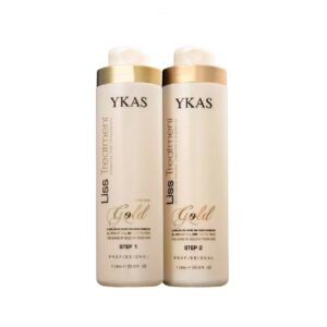 Kit Escova Progressiva Ouro Ykas 1000ml