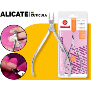 Alicate de Cutícula 775 Professional Touch Aço Inox Mundial