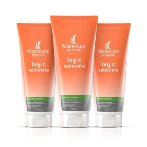 3 Sabonete Líquido Facial Ivy C 200ML