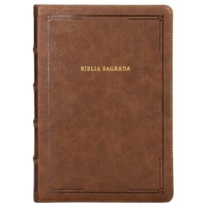 Bíblia Sagrada NVI | Referências | Letra Normal | Leitura Perfeita | Couro Luxo | Barroca