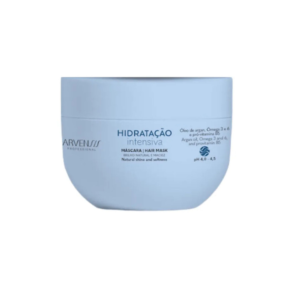 Mascara Capilar Arvensis Hidrata??o Intensiva 250g - Cabelos Revitalizados 1 Mascara Capilar Arvensis Hidratação Intensiva 250g