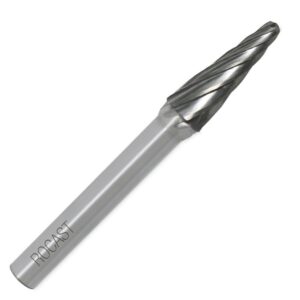 Lima Rotativa Cônica Com Raio Para Alumínio 6mm (45,0129) - Rocast