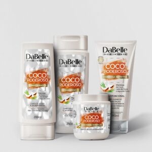 Kit Hidratação Coco Poderoso Dabelle Hair - 4 Produtos
